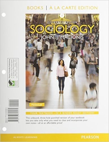 Sociology, Books a la Carte Edition & Revel -- Access Card -- For Sociology Package