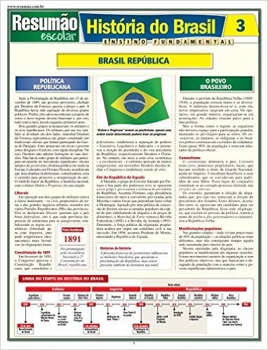 Historia do Brasil 3. Republica