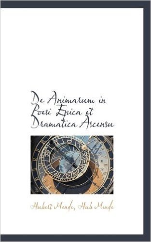 de Animarum in Poesi Epica Et Dramatica Ascensu