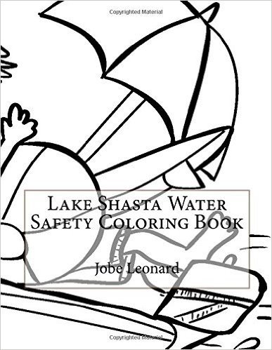 Lake Shasta Water Safety Coloring Book