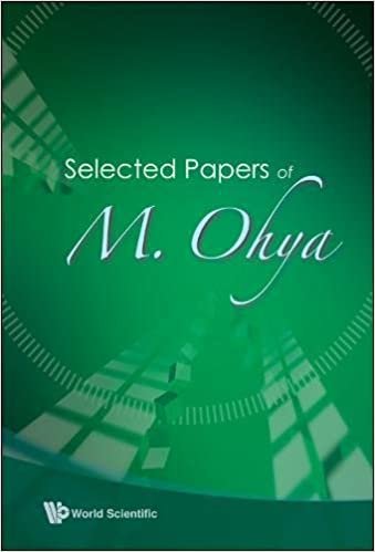 SELECTED PAPERS OF M OHYA