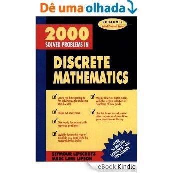 2000 Solved Problems in Discrete Mathematics (Schaum's Solved Problems) [eBook Kindle]