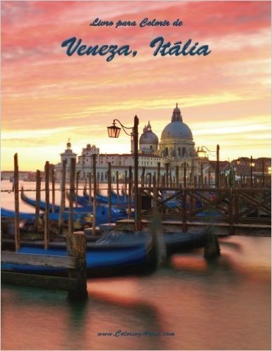 Livro Para Colorir de Veneza, Italia 1