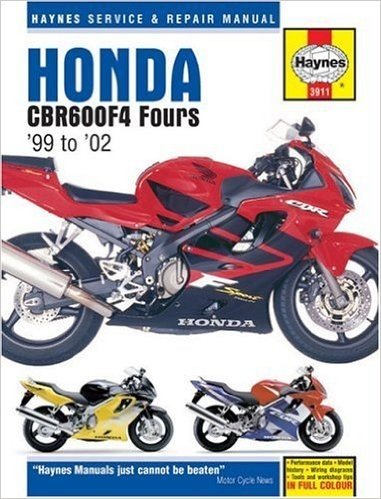 Haynes Honda CBR600F4 Fours '99 to '02