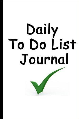 Daily to Do List Journal: Check It Off Green Design, Daily to Do List Journal Planner Journal Book, 6 X 9, 102 Pages