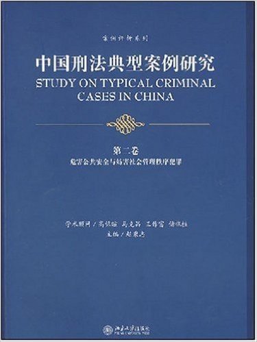 中国刑法典型案例研究(第2卷):危害公共安全与妨害社会管理秩序