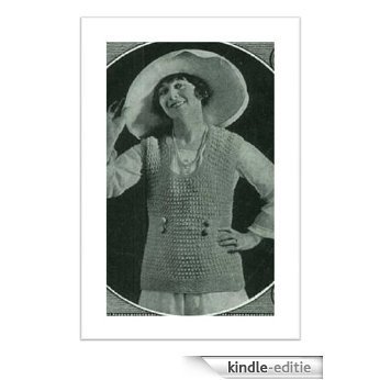 #1215 KNITTED SLEEVELESS SWEATER VINTAGE KNITTING PATTERN (English Edition) [Kindle-editie]