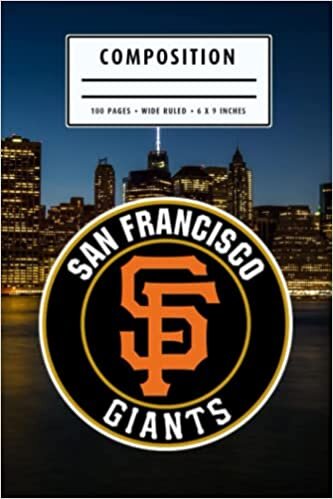 Weekly Planner Composition : San Francisco Giants Notebook- To My Baseball Son , To My Baseball Dad - Baseball Notebook #30