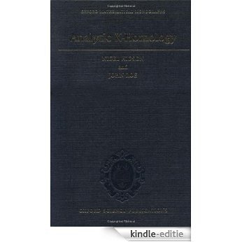 Analytic K-Homology (Oxford Mathematical Monographs) [Kindle-editie]