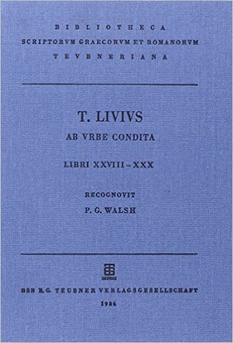 Livi, Titi, AB Urbe Condita: Libri XXVIII-XXX