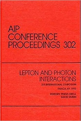 Lepton and Photon Interactions: Proceedings of the XVI International Symposium Held in Ithaca, NY, August 1993