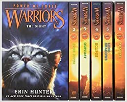 Warrior Cats Series 3: Power of Three - 6 Books Set By Erin Hunter (The Sight, Dark River, Outcast, Eclipse, Long Shadows, Sunrise