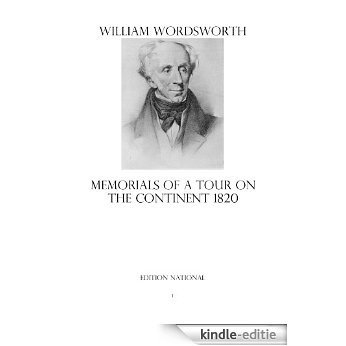 Memorials of a Tour on the Continent 1820 (English Edition) [Kindle-editie]
