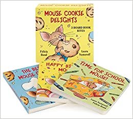 indir Mouse Cookie Delights: 3 Board Book Bites: The Best Mouse Cookie; Happy Birthday, Mouse!; Time for School, Mouse! (If You Give...)
