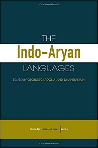 The Indo-Aryan Languages (Routledge Language Family Series)