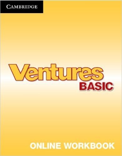 Ventures Basic Online Access Card for Online Workbook (Standalone for Students)