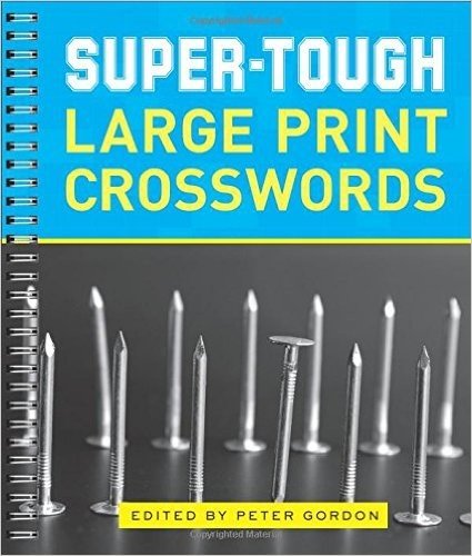 Super-Tough Large Print Crosswords