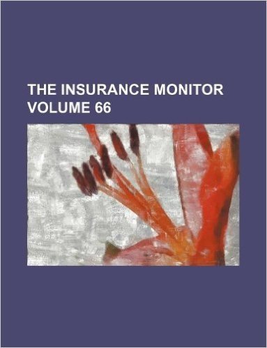 The Insurance Monitor Volume 66 baixar