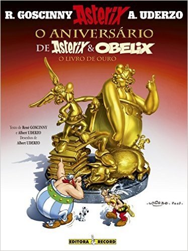 Asterix - O Aniversário De Asterix E Obelix - O Livro De Ouro - Volume 34