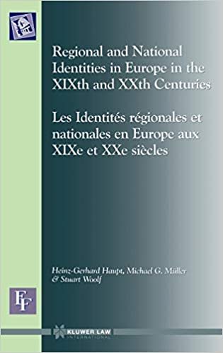European Forum: Regional and National Identities in Europe in the XIXth and XXth Centuries