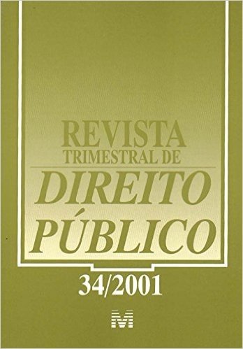 Revista Trimestral De Direito Publico N. 34