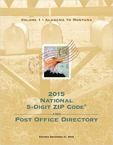 2015 National Zip Code Directory