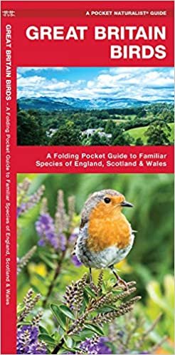 Great Britain Birds, 2nd Edition: A Folding Pocket Guide to Familiar Species of England, Scotland & Wales (Pocket Naturalist Guide) (Wildlife and Nature Identification)