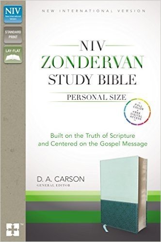 NIV, Zondervan Study Bible, Personal Size, Imitation Leather, Green/Blue, Indexed: Built on the Truth of Scripture and Centered on the Gospel Message baixar