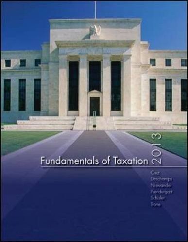 MP Fundamentals of Taxation 2013 Edition with Taxact Software