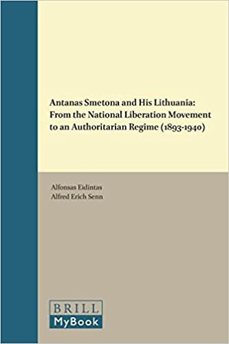 indir Antanas Smetona and His Lithuania: From the National Liberation Movement to an Authoritarian Regime (1893-1940) (On the Boundary of Two Worlds)