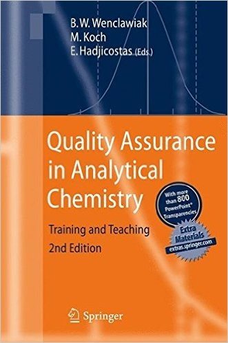 Quality Assurance in Analytical Chemistry: Training and Teaching