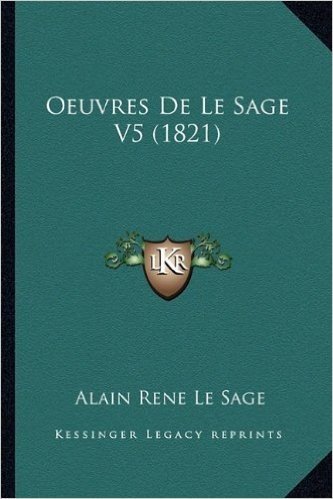 Oeuvres de Le Sage V5 (1821)