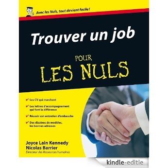 Trouver un job Pour les Nuls [Kindle-editie]
