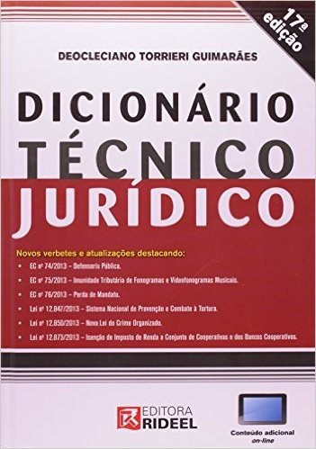Dicionario Tecnico Juridico