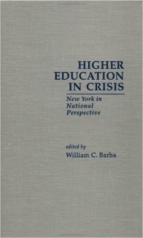 Higher Education in Crisis: New York in National Perspective