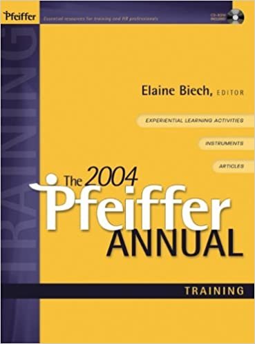 indir The 2004 Pfeiffer Annual: Training: Training v. 1