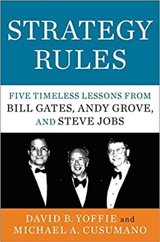 indir STRATEGY RULES: Five Timeless Lessons from Bill Gates, Andy Grove, and Steve Jobs