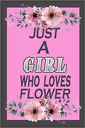 indir JUST A GIRL WHO LOVES FLOWER NOTEBOOK: Kids Flower Girl Blush Floral Wreath Wedding Bridal and Groom Notebook Wedding Blank College Rule with Lined Journal Notebook Learn to Write in 6in x 9in