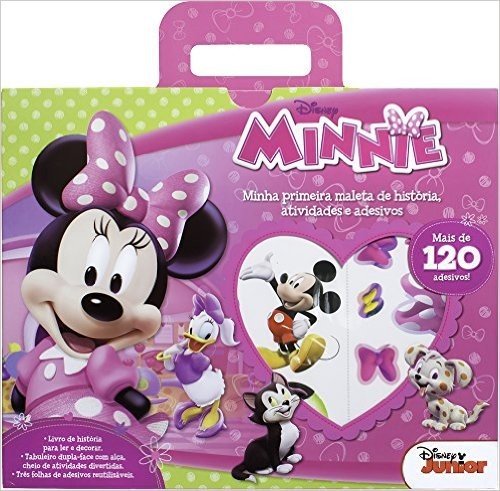 Disney. Minha Primeira Maleta de História, Atividades e Adesivos. Minnie Mouse - Volume 1