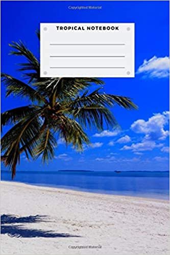 indir Tropical Notebook: Motivational Notebook, Journal, Diary (110 Pages, Blank, 6 x 9)