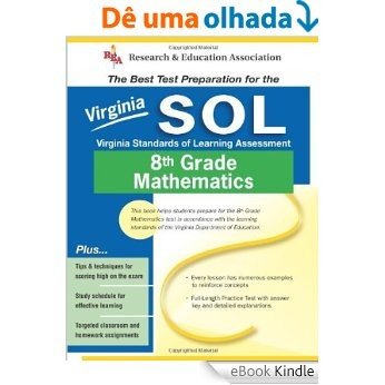 Virginia SOL Grade 8 Math (Virginia SOL Test Preparation) [eBook Kindle]