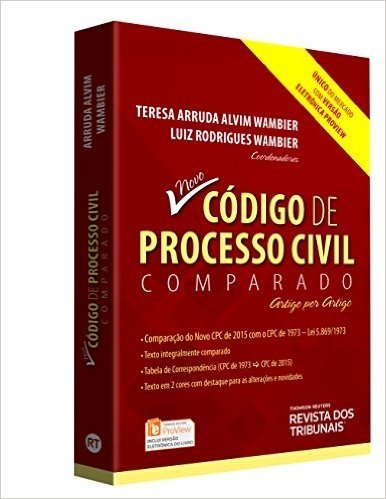 Novo Código de Processo Civil Comparado