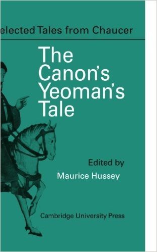 The Canon's Yeoman's Prologue and Tale
