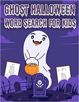 indir Ghost Halloween Word Search For Kids: 380 Word Related To Halloween with a picture of a Ghost, Halloween Word Search Puzzles For Kids, Halloween Gifts For Kids