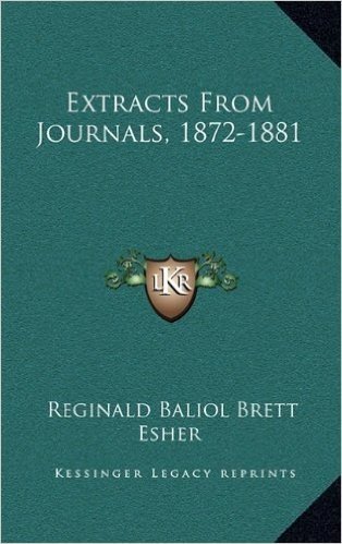 Extracts from Journals, 1872-1881