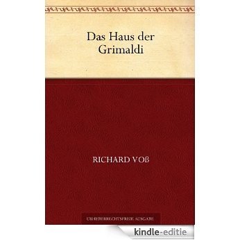 Das Haus der Grimaldi (German Edition) [Kindle-editie]