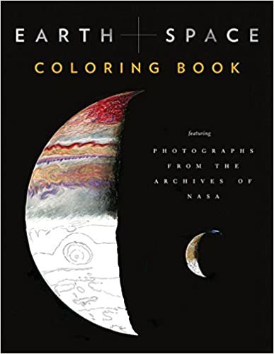 indir Earth and Space Coloring Book: Featuring Photographs from the Archives of NASA (Colouring Books)