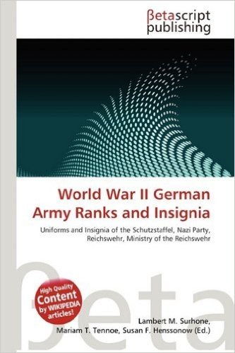 World War II German Army Ranks and Insignia