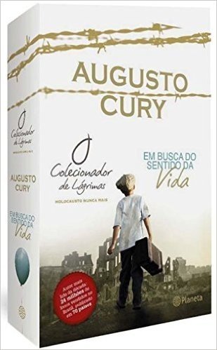 Augusto Cury. O Colecionador de Lágrimas e em Busca do Sentido da Vida - Caixa