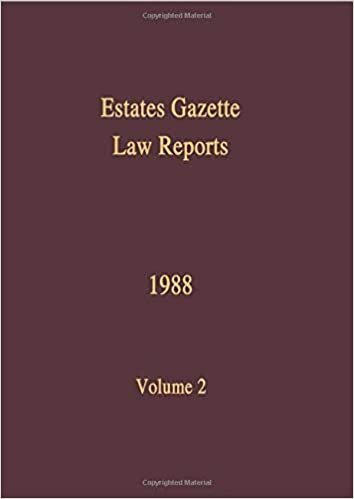 EGLR 1988 (Estates Gazette Law Reports): 2